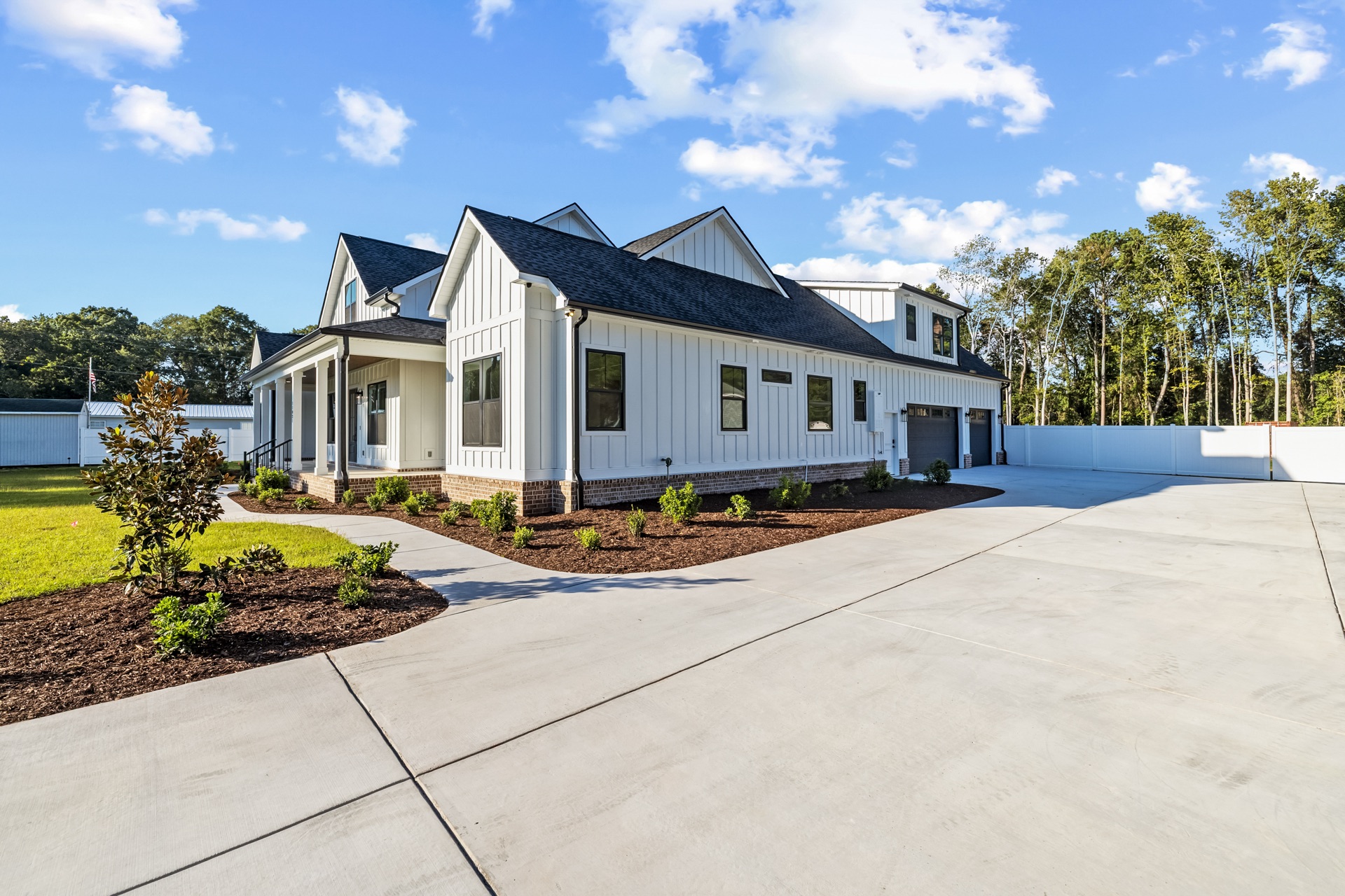 Front of the custom home at 11021 Lee Circle, Murrells Inlet — Richardson Custom Builders