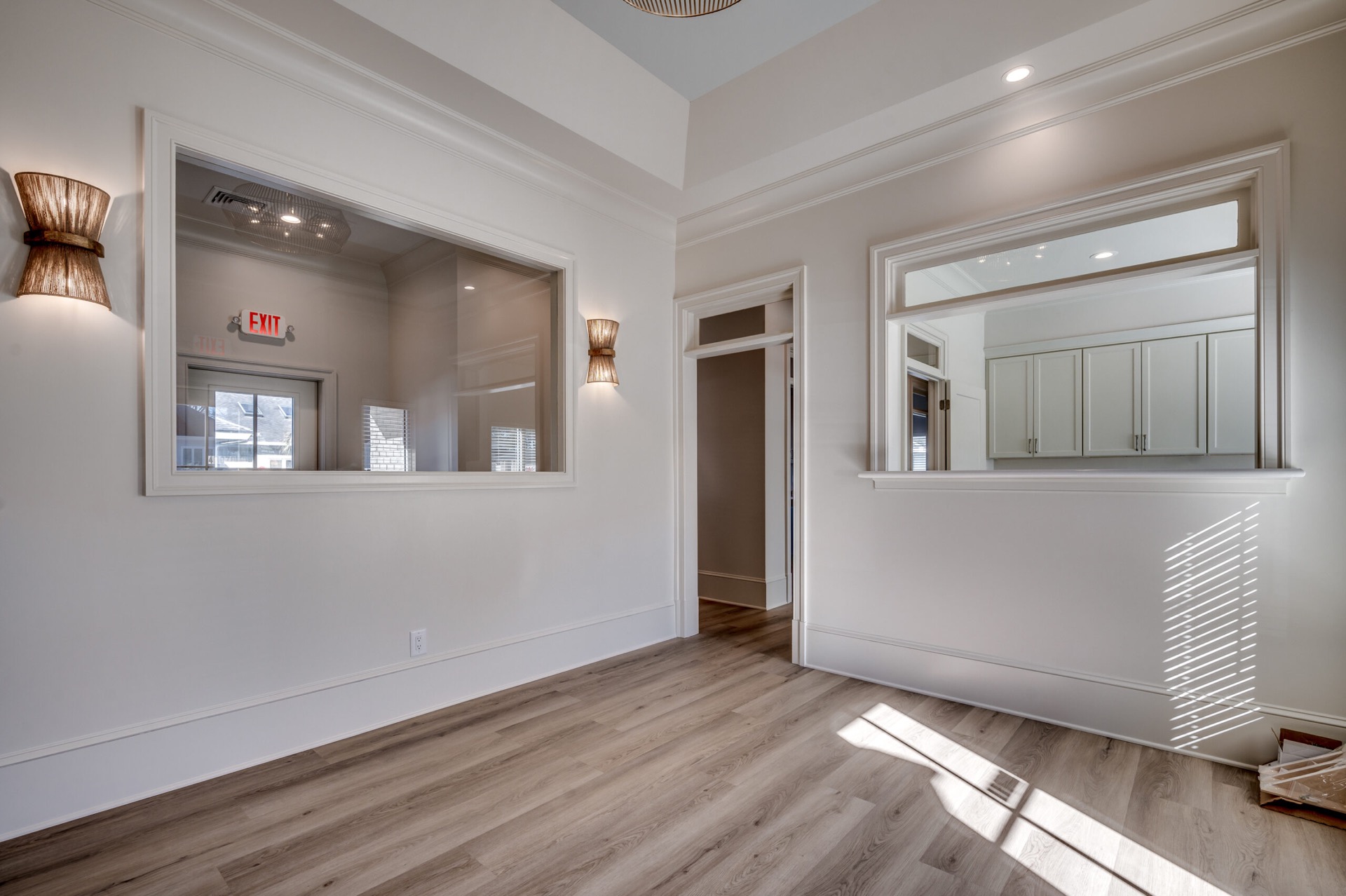 Reception office inside the Moore Insurance Agency building, 4707 Oleander Drive, Myrtle Beach — Richardson Custom Builders